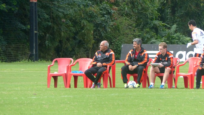 Ney Franco Treino Flamengo (Foto: Globoesporte.com)