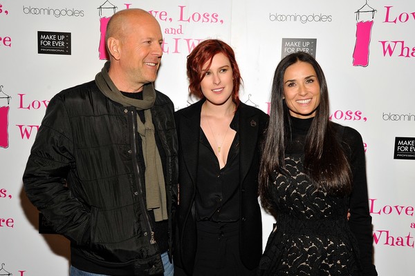 Bruce Willis, Rumer Willis, Demi Moore (Foto: Getty Images)