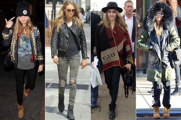 MODA - Estilo Cara Delevingne (Foto: Getty Images | AKM GSI)