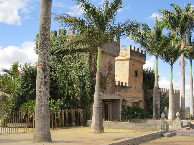 Castelo de João Capão começou a ser construído há 34 anos em Garanhuns (Foto: Divulgação/Assessoria)