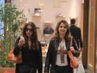 Giovanna Antonelli passeia em shopping no Rio