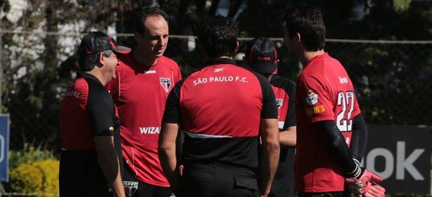 Rogério Ceni treino São Paulo (Foto: Rubens Chiri/saopaulofc.net)