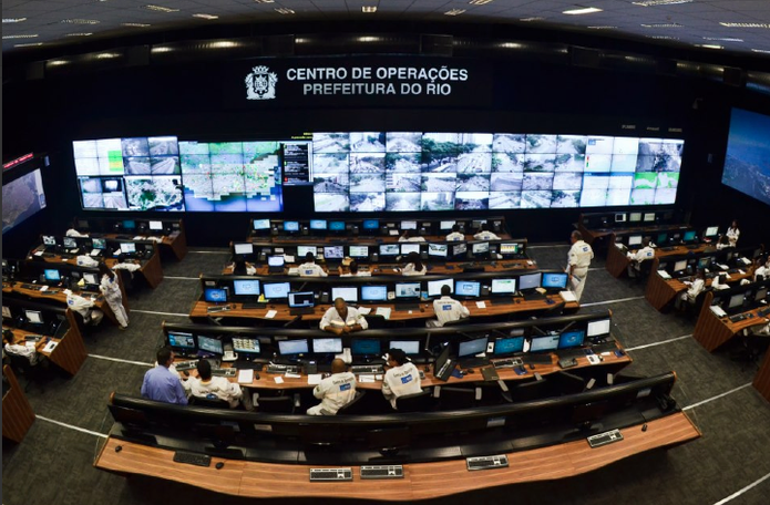 Centro de Operações do Rio de Janeiro (COR) (Foto: Divulgação/Pefeitura do Rio) Centro de Operações do Rio de Janeiro (COR) (Foto: Divulgação/Pefeitura do Rio)