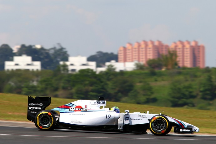 Felipe Massa Williams treinos livres para GP do Brasil Interlagos (Foto: Getty Images)