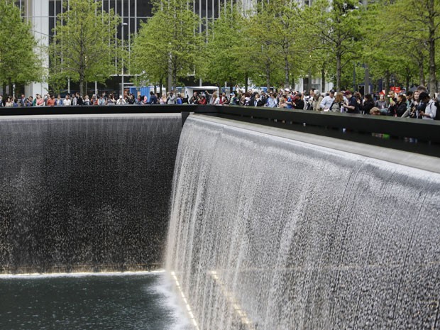 Memorial do 11 de Setembro em Nova York; local recebeu mais de 15 milhões de turistas em 3 anos (Foto: Frank Franklin/AP Photo)