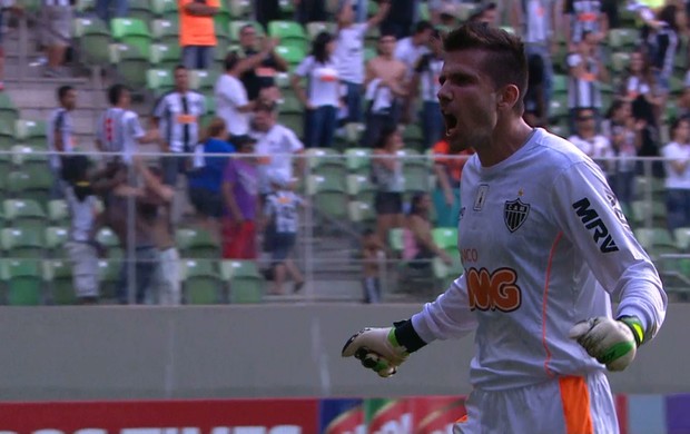 Victor, goleiro do Atlético-MG (Foto: Reprodução / Premiere FC)