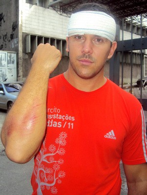 Ricardo Durans, professore de educação física, 33 anos, atropelado pela Ferrari no acidente do Aterro  (Foto: Felipe Siqueira)