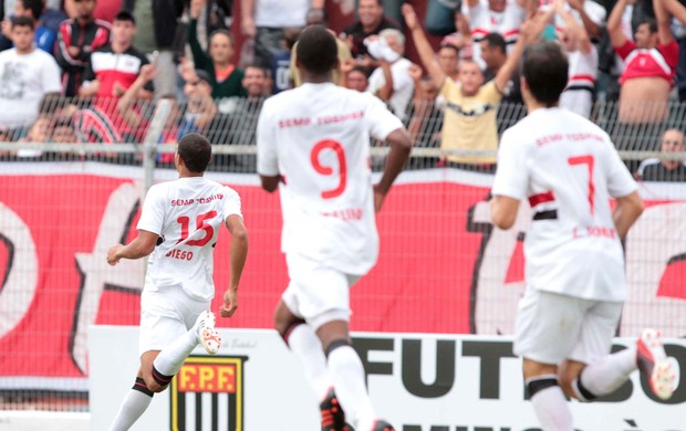 Diego gol São Paulo copa São paulo junior (Foto: Célio Messias / Ag. Estado)