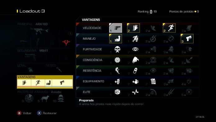 Captura de Tela 2014-05-26 às 12.09.34Call of Duty Ghosts: como criar e editar classes no game (Foto: Reprodução/Murilo Molina)