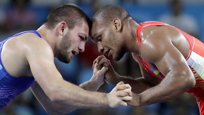 Zhan Beleniuk ucrânia Rio 2016 (Foto: AP)
