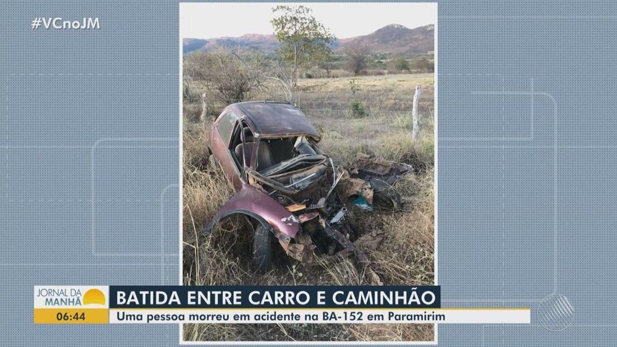 Homem Morre Ap S Acidente Entre Carro De Passeio E Caminh O No Sudoeste