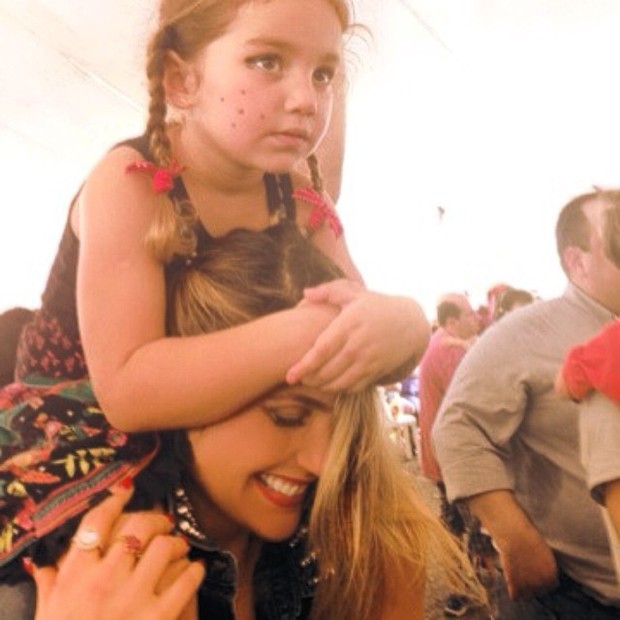 Flavia Alessandra e a filha Olívia (Foto: Reprodução do Instagram) Flavia Alessandra e a filha Olívia (Foto: Reprodução do Instagram)