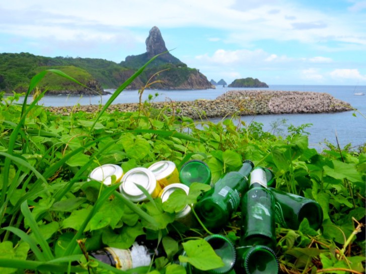 Lixo Fernando de Noronha