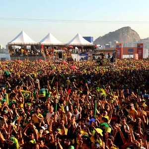 Fan Fest Rio (Foto: André Durão / GLOBOESPORTE.COM)