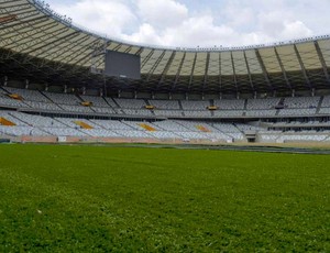 Gramado do Mineirão (Foto: Sylvio Coutinho / Divulgação Secopa)