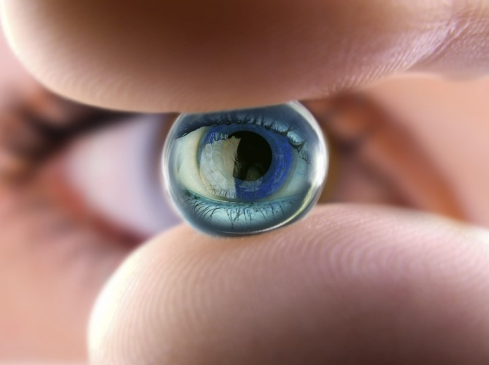 Lentes de contato (Foto: Focus Medical) Lentes de contato (Foto: Focus Medical)