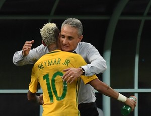 Neymar Tite Brasil x Colombia