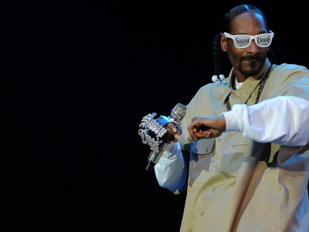 Snoop Dogg canta no SWU (Foto: Flavio Moraes/G1)