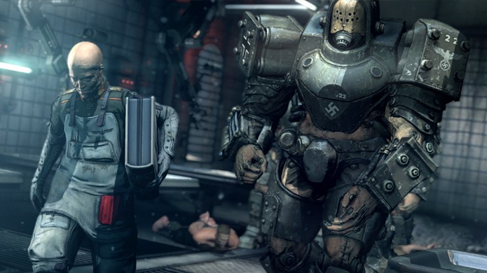 Se a tecnologia nazista travasse aleatoriamente em Wolfenstein: The New Order, eles não teriam vencido a guerra (Foto: pressfire.no)