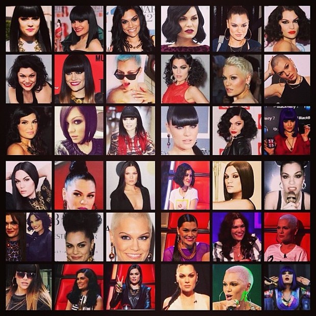 Looks de Jessie J nos últimos três anos (Foto: Instagram/ Reprodução)