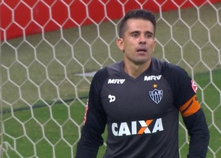 Victor; Atlético-MG (Foto: Reprodução/TV Globo) Victor; Atlético-MG (Foto: Reprodução/TV Globo)