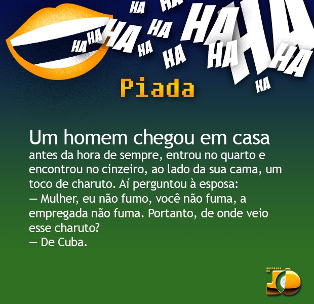 Piadas 01 de abril de 2014 (Foto: TV Globo/Programa do Jô)