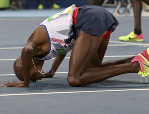 Mo Farah atletismo 10.000m Rio 2016 (Foto: REUTERS/Kai Pfaffenbach)