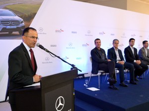 Mercedes-Benz em Iracemápolis irá gerar 4.000 empregos, prevê diretor (Foto: Thomaz Fernandes/G1)