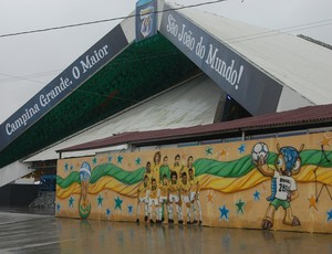 Maior São João do Mundo homenageia a Copa do Mundo (Foto: João Brandão Neto / GloboEsporte.com/pb)