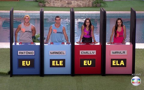 Resultado de imagem para brincadeira com os gemeos no BBB17