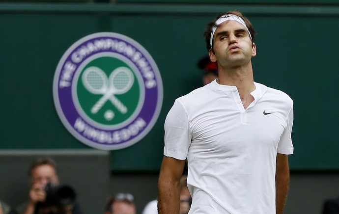 Novak Djokovic x Roger Federer - final de Wimbledon 2015 (Foto: Reuters)