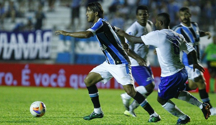 Marcelo Moreno centroavante Grêmio  (Foto: Lucas Uebel / Grêmio FBPA)