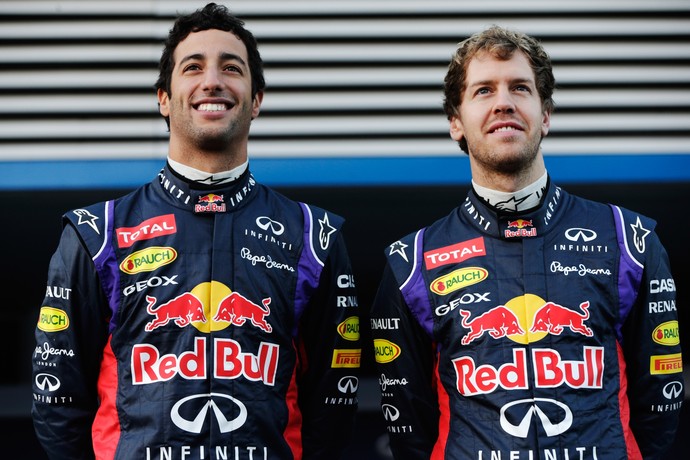 Daniel Ricciardo tentará acompanhar ritmo de Sebastian Vettel em 2014 (Foto: Divulgação)