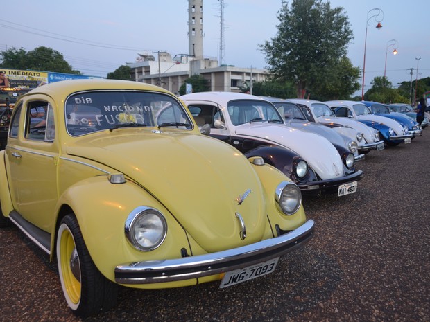 Dia Nacional do Fusca é comemorado nesta segunda-feira (20) (Foto: Vanessa Lima/G1 RR)