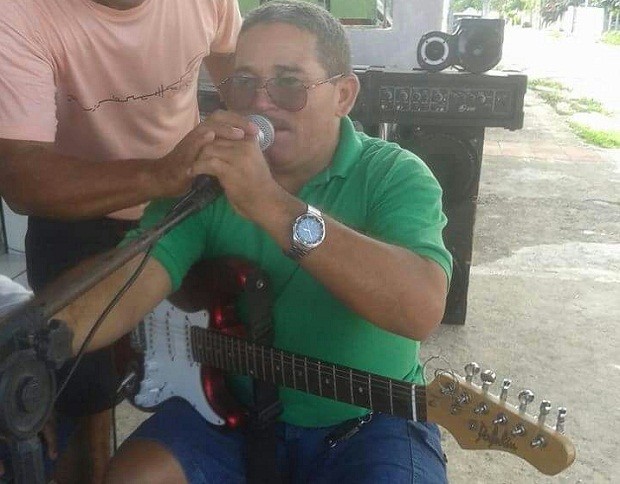 Policial Aldo Tavares Irineu também gostava de cantar (Foto: Divulgação / PM)