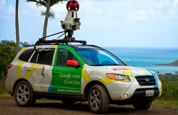 Carro do Google Street View (Foto: Reprodução)