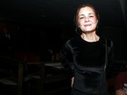 Adriana Esteves prestigia lançamento de 'Rock Story': 'Estou só curtindo'