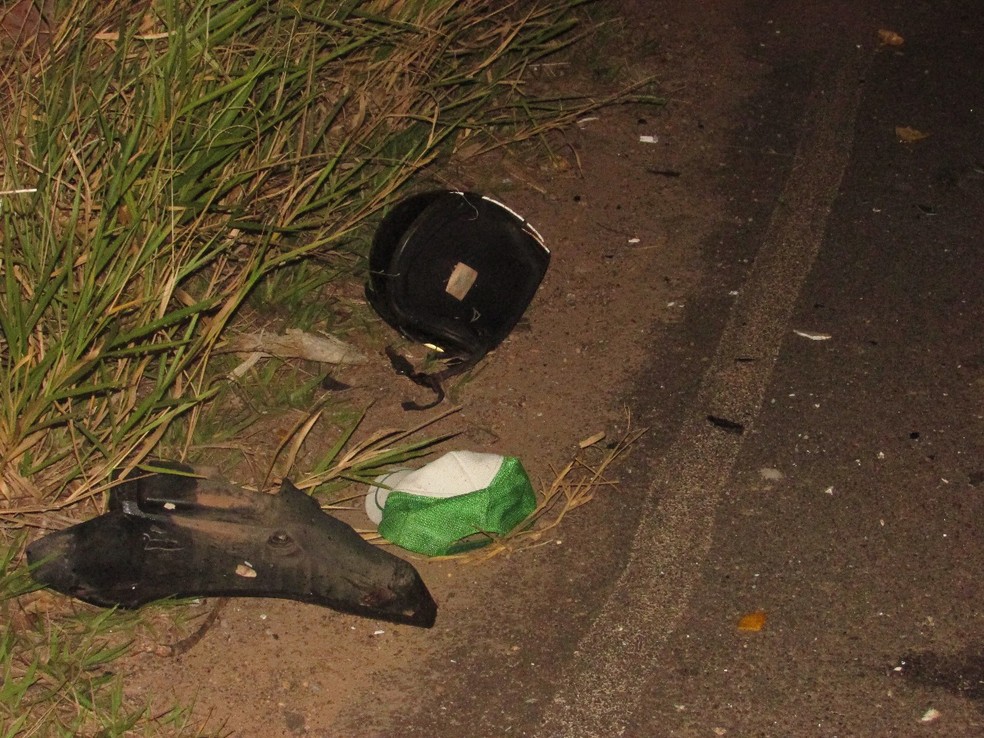 Acidente ocorreu em uma estrada vicinal, em Panorama (Foto: Blog Panorama Notícia/Ermenson Rodrigues/Cedida)