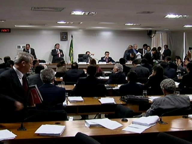 CPI do caso Carlos Cachoeira (Foto: Reprodução Globo News)