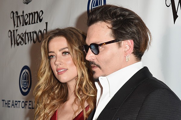 Amber Heard e Johnny Depp (Foto: Getty Images)