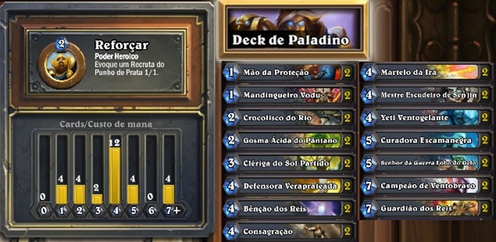 Deck Básico de Paladino (Foto: Montagem / Dario Coutinho)
