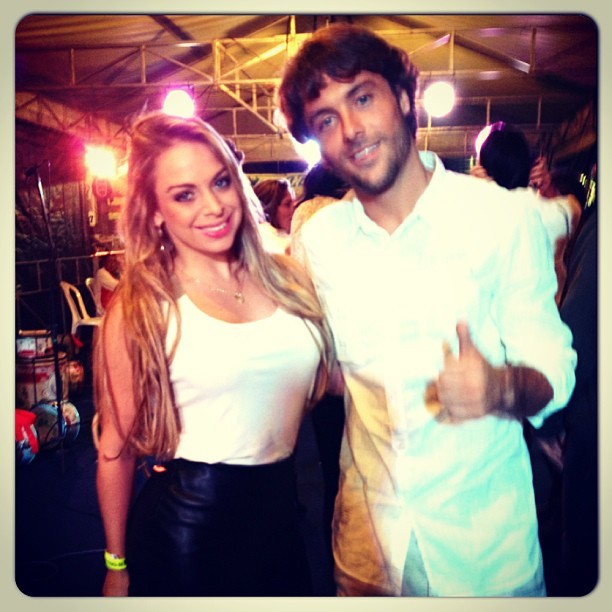 Jéssica Lopez e Kayky Brito em evento em Maricá, no Rio (Foto: Instagram/ Reprodução)