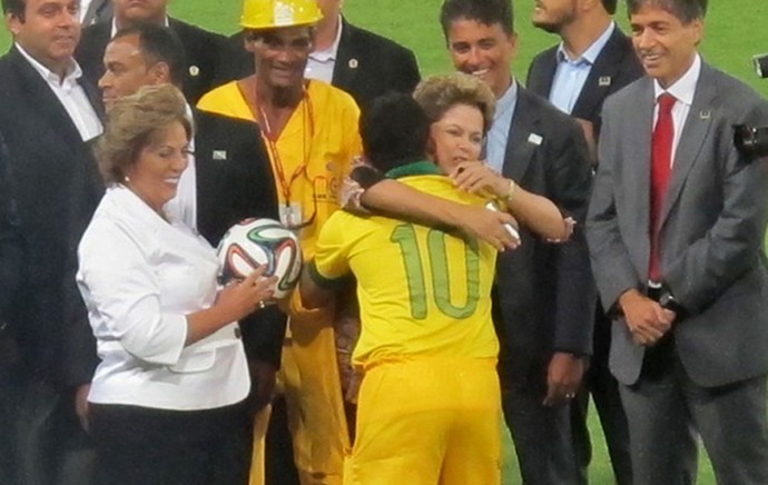 Dilma Roussef inauguração arena das dunas (Foto: Márcio Iannacca)