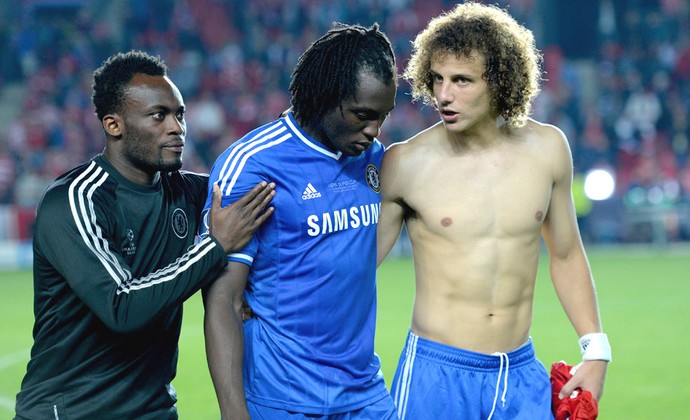 David Luiz e Lukaku Bayern de Munique e Chelsea super copa (Foto: Getty Images)