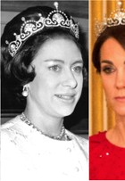 Kate Middleton usa tiara que foi da bisavó do príncipe William em evento