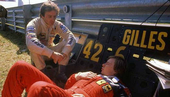 Didier Pironi e Gilles Villeneuve