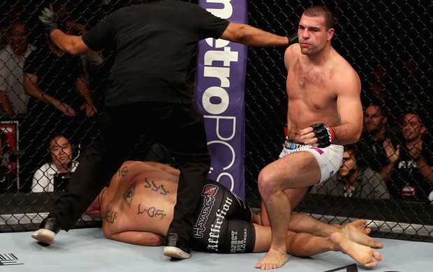 mauricio shogun Herb Dean  mma ufc (Foto: Getty Images)