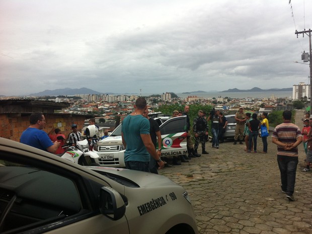 Criminoso é morto após assaltar festa em São José (Foto: Evandro Saad/Divulgação)