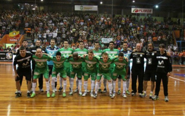 InterMovistar, vice-campeão da Copa Intercontinental de Futsal (Foto: Renato Zaro-ACBF)