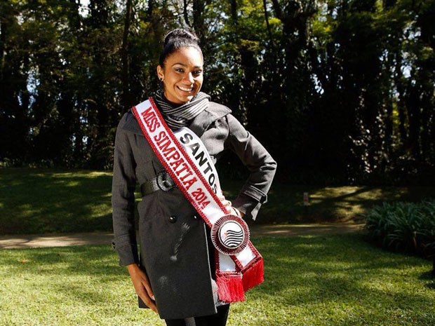 Esther foi eleita Miss Simpatia 2014 (Foto: Carol Gherardi)